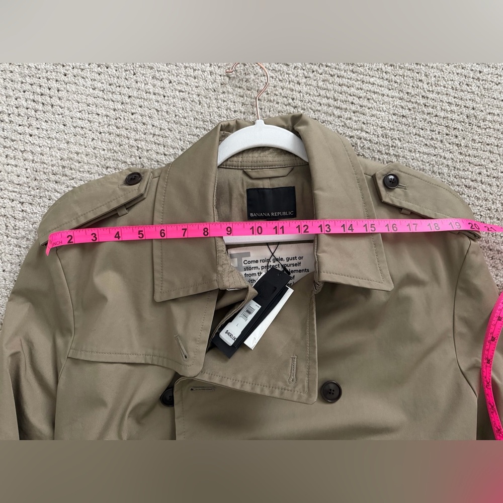 Banana Republic Oversized Tan Trench Coat - Picture 7 of 8